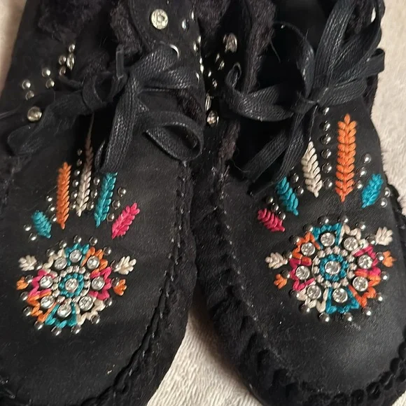 Montana West fur lined moccasins W11 NWOT - Picture 6 of 6